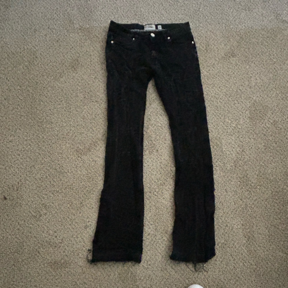 Size 32 flared black jeans